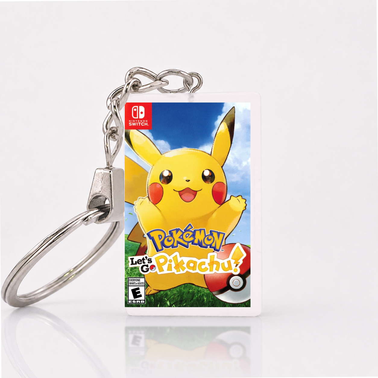 Pokémon: Let's Go, Pikachu! - Switch Miniatur Spielhülle Schlüsselanhänger
