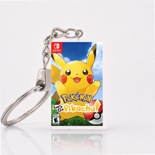 Pokémon: Let's Go, Pikachu! - Switch Miniatur Spielhülle Schlüsselanhänger