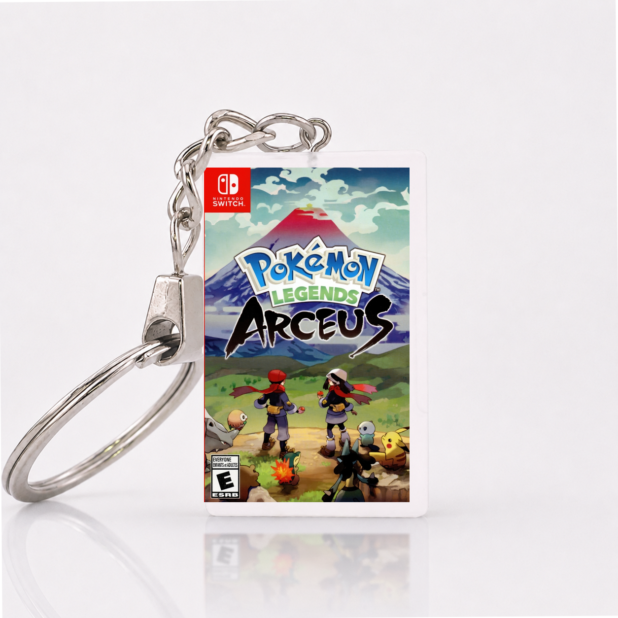Pokémon Legends: Arceus - Switch Miniatur Spielhülle Schlüsselanhänger