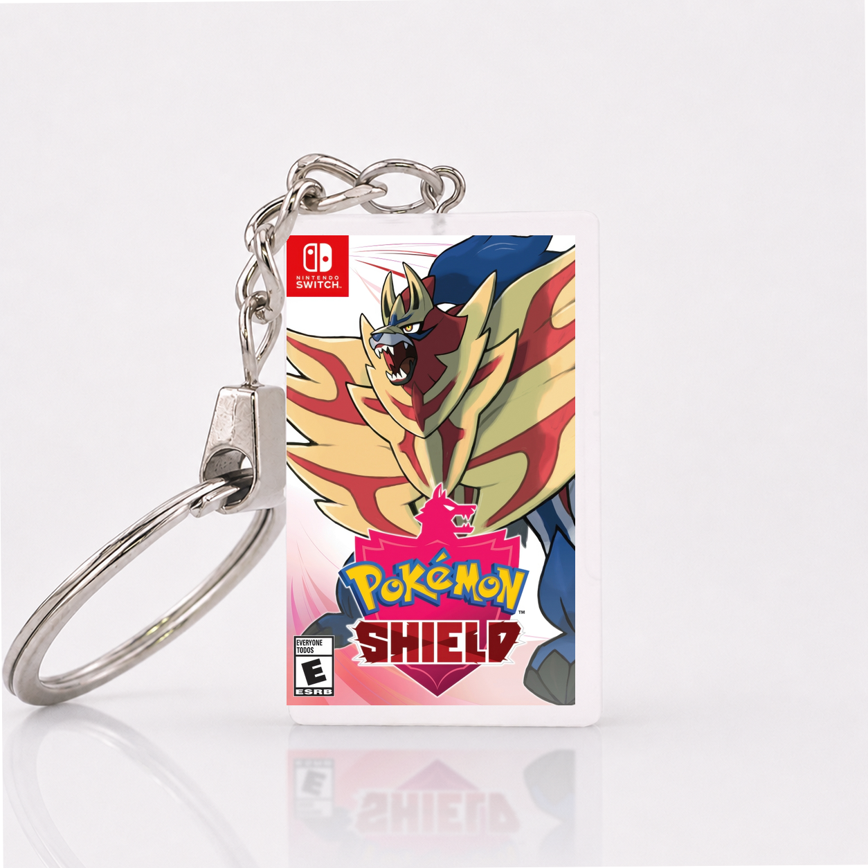 Pokémon Shield - Switch Miniatur Spielhülle Schlüsselanhänger