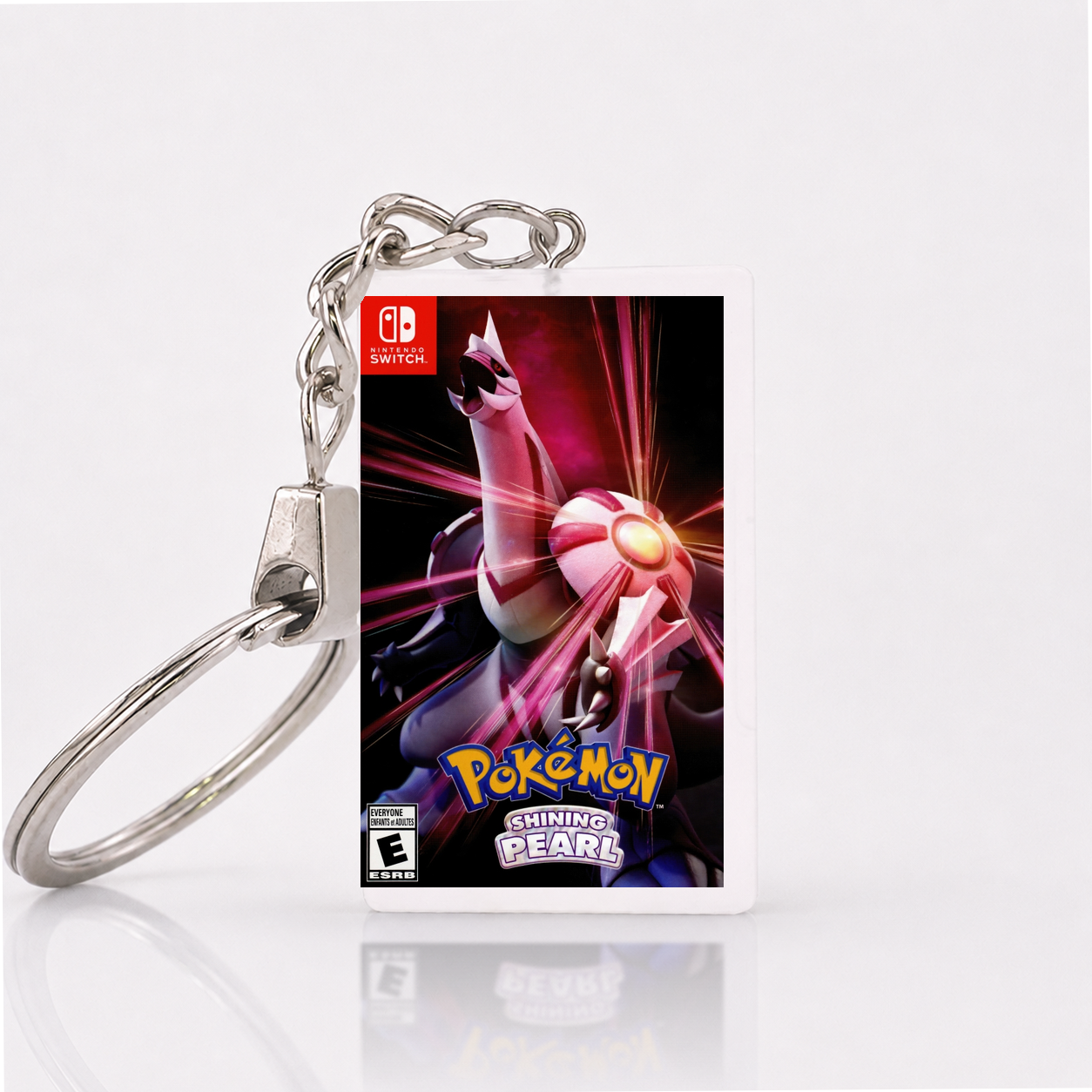 Pokémon Shining Pearl - Switch Miniatur Spielhülle Schlüsselanhänger