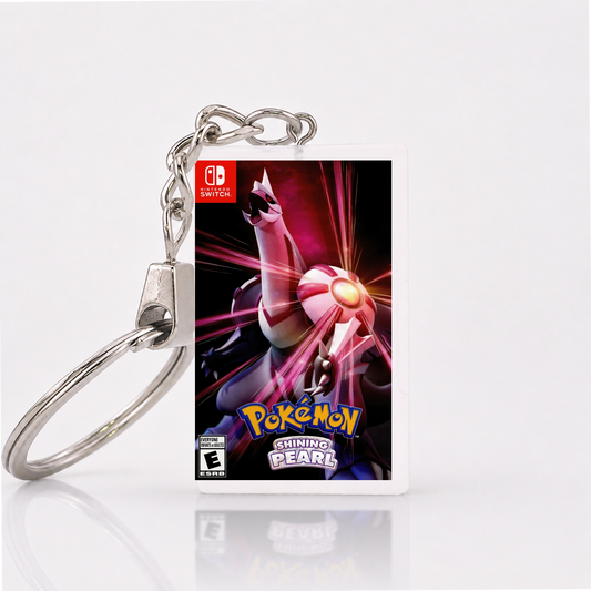 Pokémon Shining Pearl - Switch Miniatur Spielhülle Schlüsselanhänger