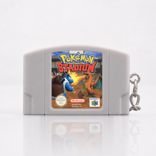 Pokemon Stadium - N64 Miniature Cartridge Keychain