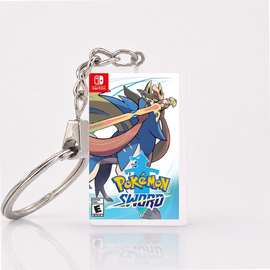 Pokémon Sword - Switch Miniatur Spielhülle Schlüsselanhänger