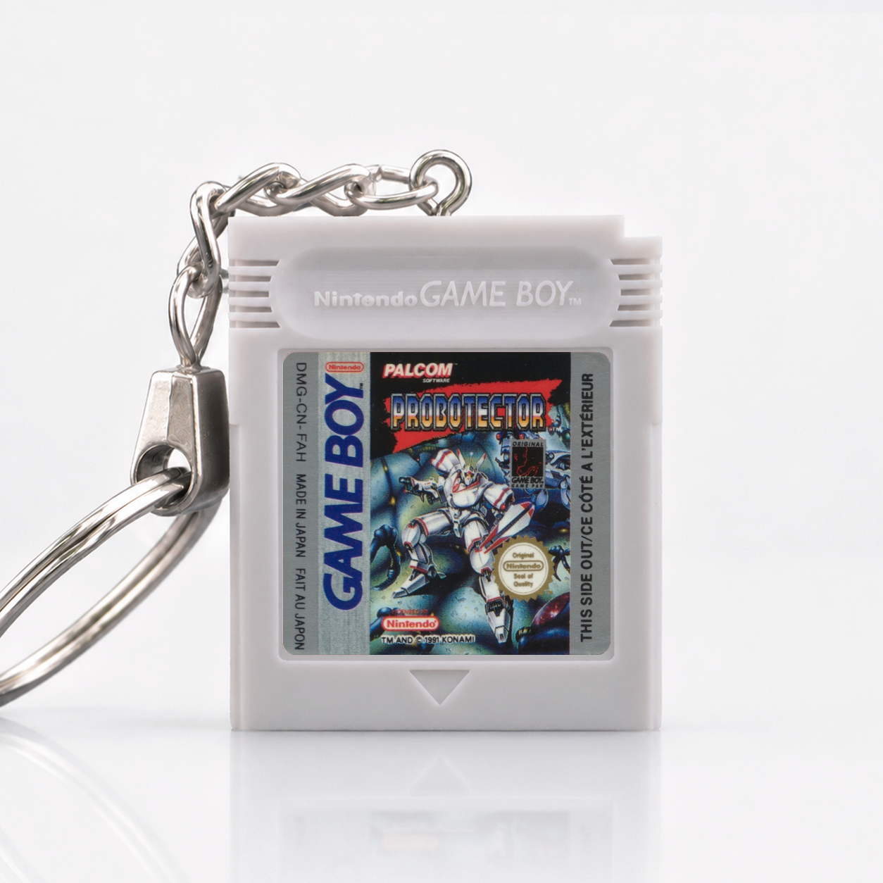 Probotector - Game Boy Miniatur Spielmodul Schlüsselanhänger
