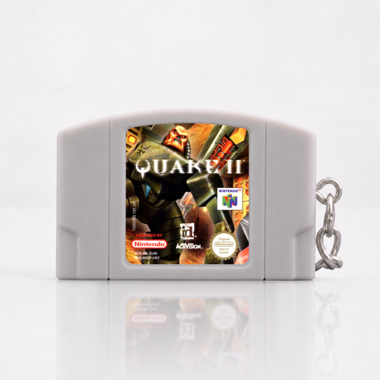 Quake 2 - N64 Miniatur Spielmodul Schlüsselanhänger