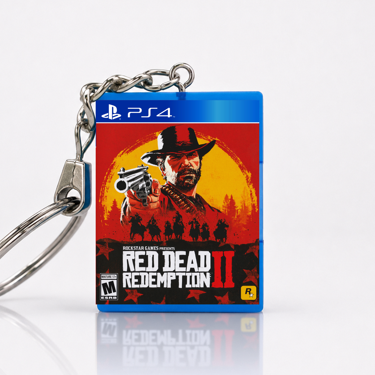 Red Dead Redemption II - PS4 Mini Game Case Keychain