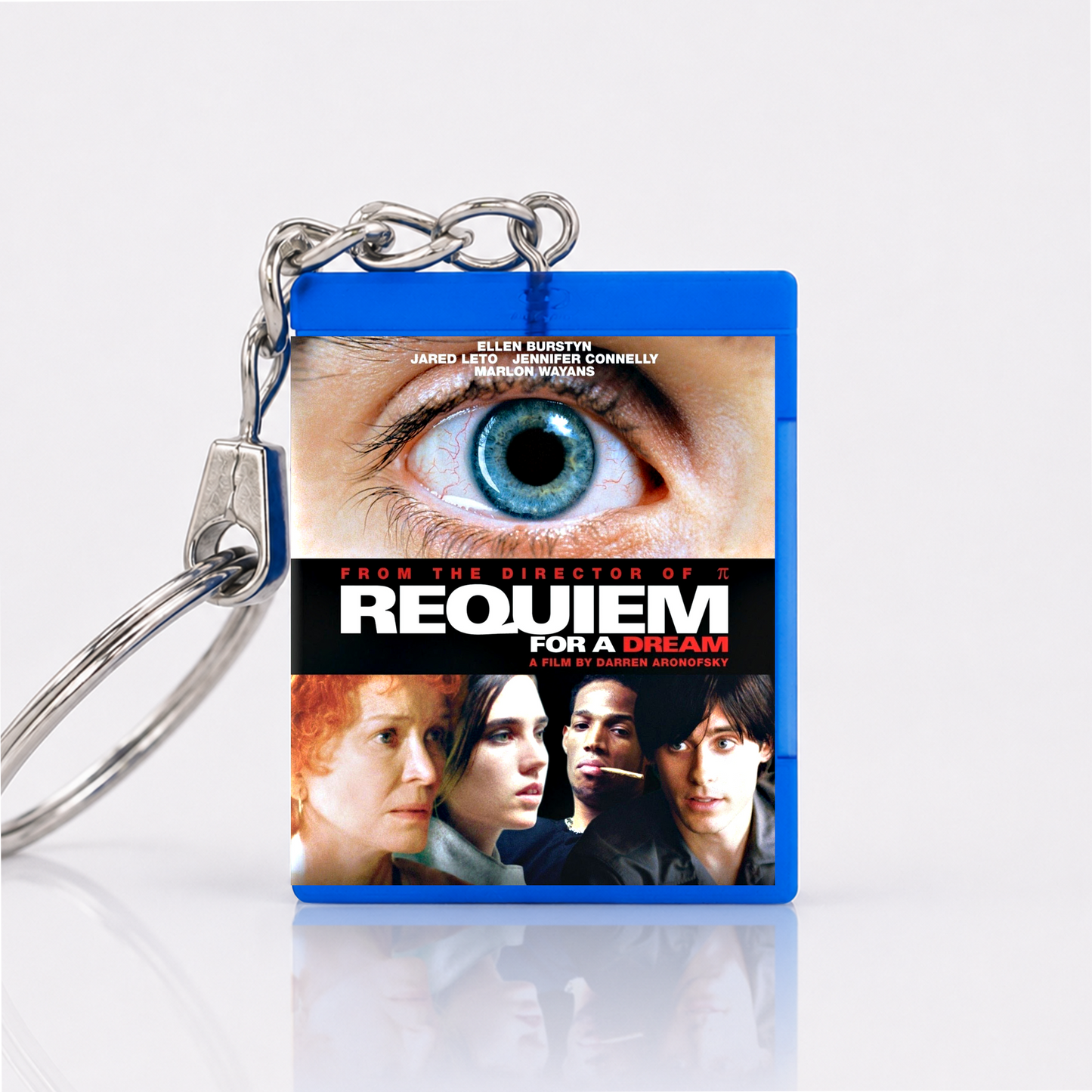Requiem For A Dream - Film Miniatur Blu-Ray Hülle Schlüsselanhänger