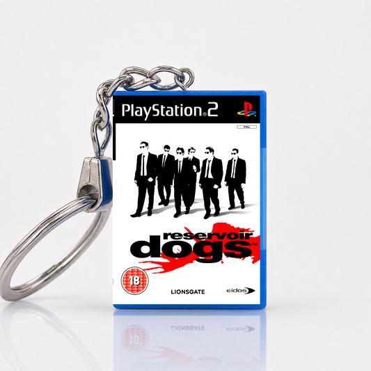 Reservoir Dogs - PS2 Miniatur Spielhülle Schlüsselanhänger