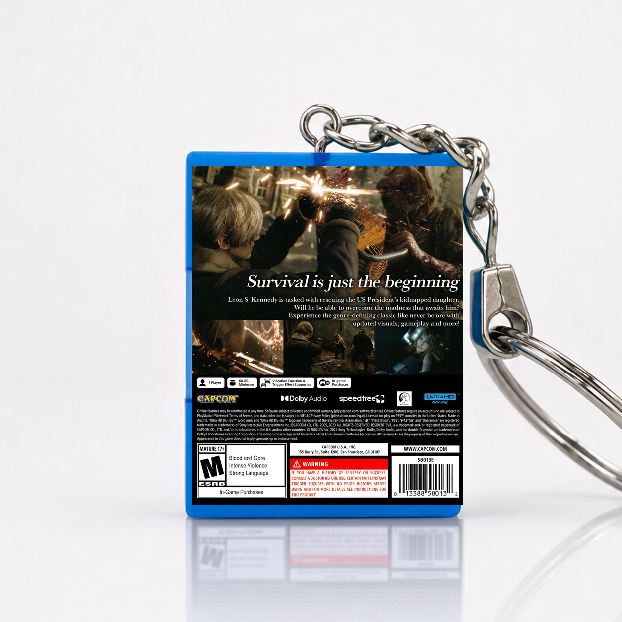 MASTER - PS5 Mini Case Keychain