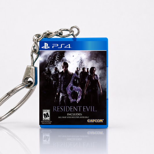 Resident Evil 6 - PS4 Mini Case Keychain