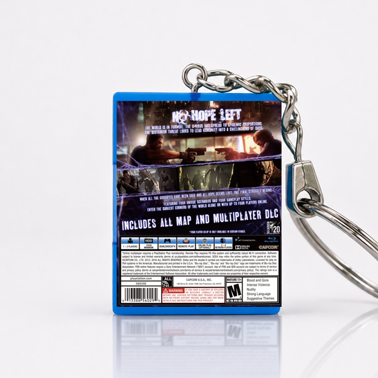 Resident Evil 6 - PS4 Mini Case Keychain