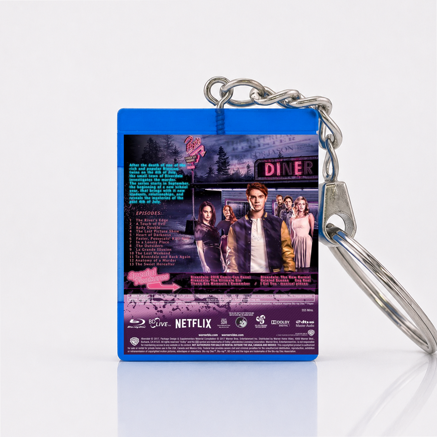 Riverdale - Series Miniature Blu-Ray Case Keychain