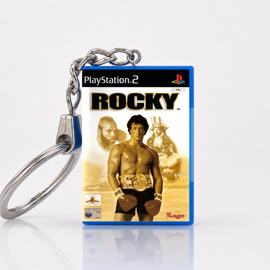 Rocky - PS2 Miniatur Spielhülle Schlüsselanhänger