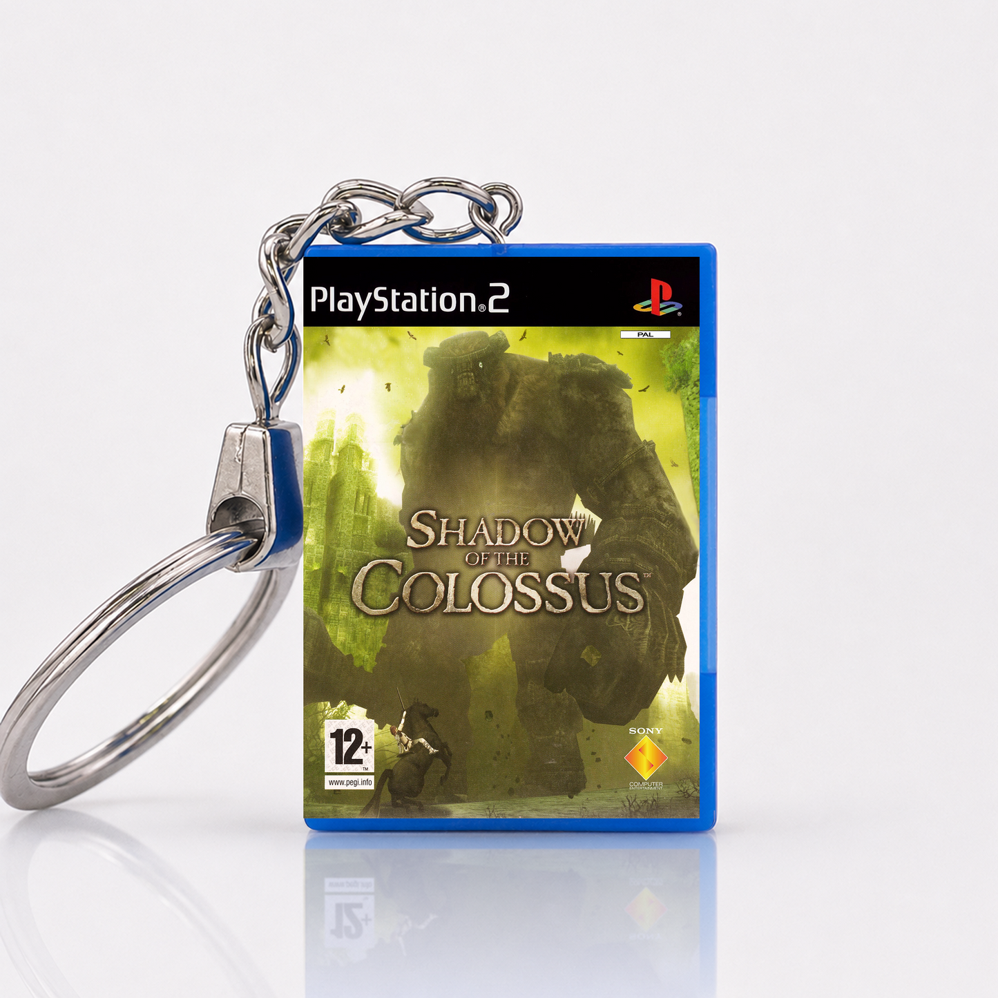 Shadow of the Colossus - PS2 Miniatur Spielhülle Schlüsselanhänger