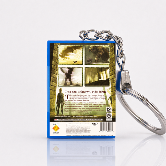 Shadow of the Colossus - PS2 Miniatur Spielhülle Schlüsselanhänger
