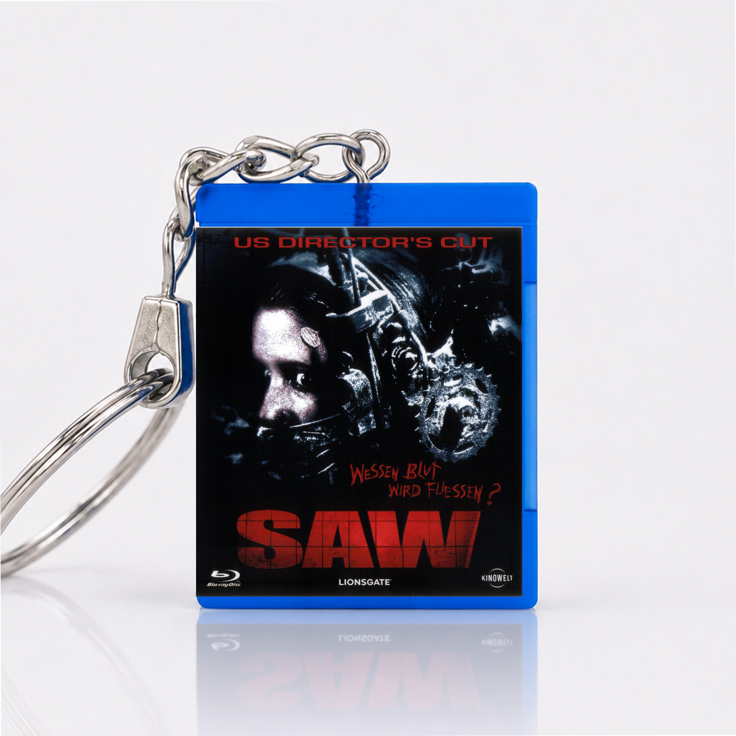 Saw - Film Miniatur Blu-Ray Hülle Schlüsselanhänger