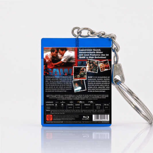 Saw - Movie Miniature Blu-Ray Case Keychain