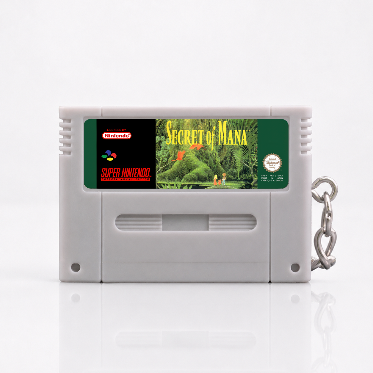 Secret Of Mana - SNES Miniatur Spielmodul Schlüsselanhänger