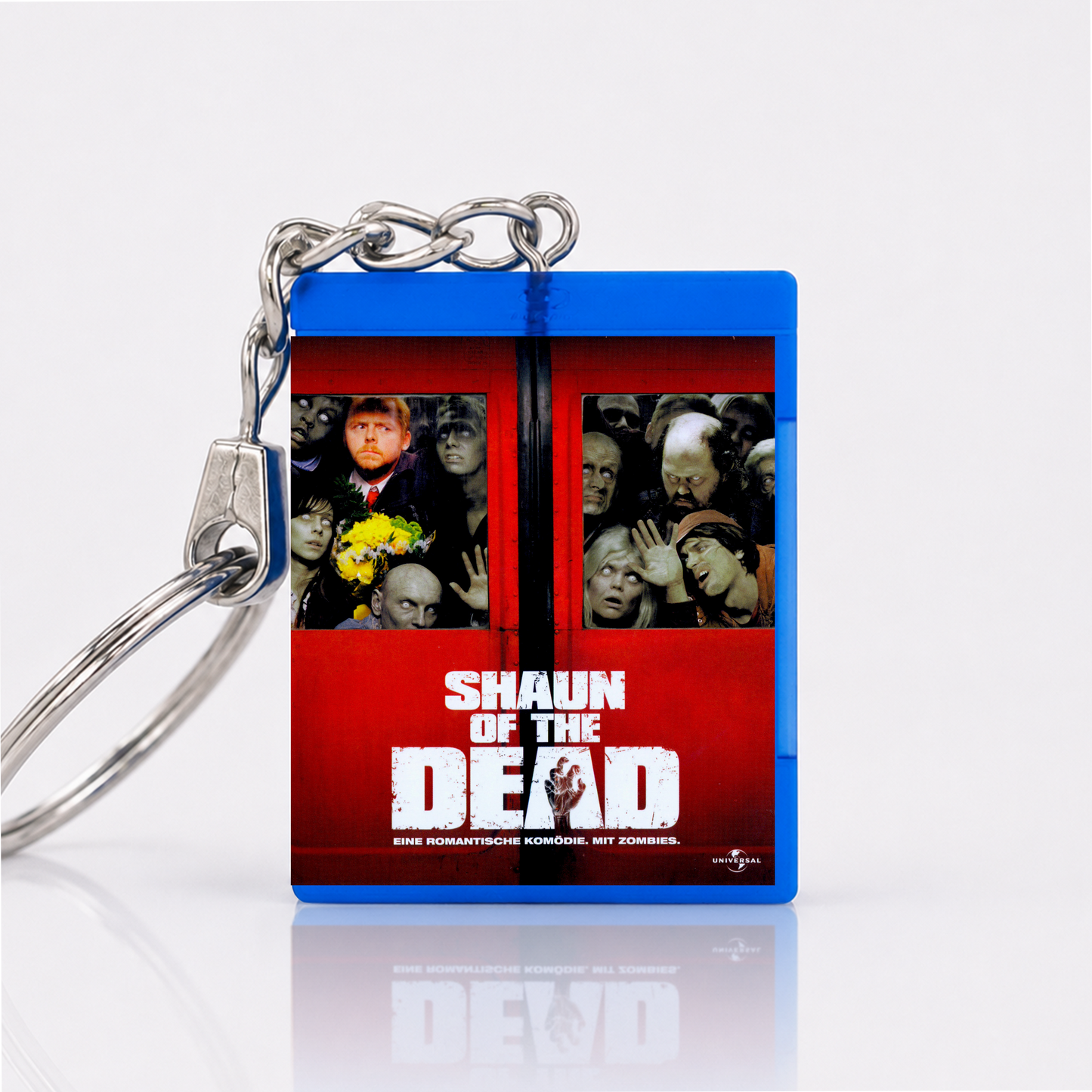 Shaun of the Dead - Film Mini Blu-ray Case Keychain