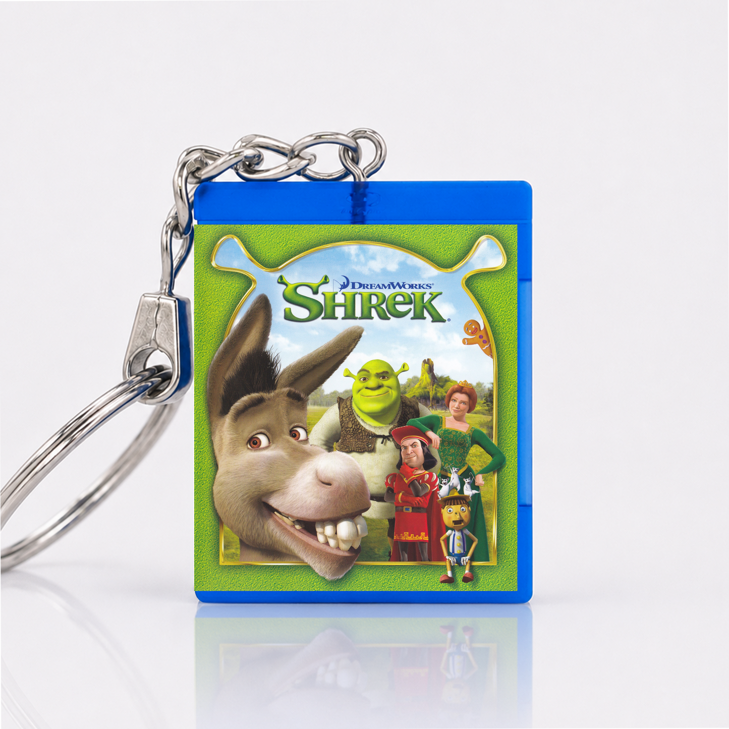 Shrek - Film Miniatur Blu-Ray Hülle Schlüsselanhänger