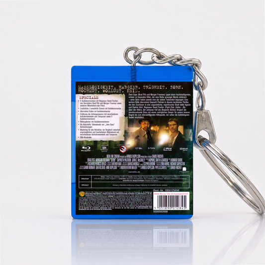 Se7en - Film Miniature Blu-Ray Case Keychain