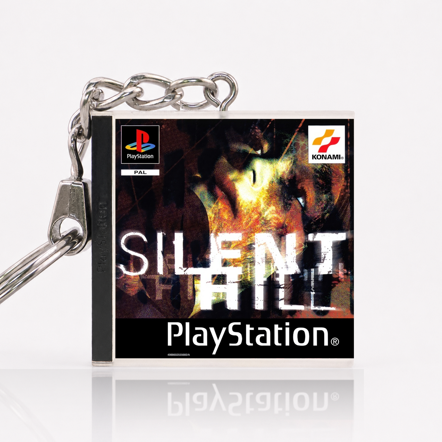 Silent Hill - PS1 Miniature Game Case Keychain