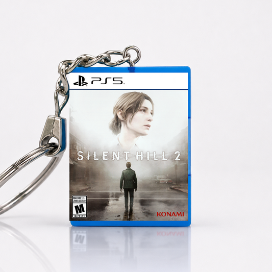 Silent Hill 2 - PS5 Miniatur Spielhülle Schlüsselanhänger