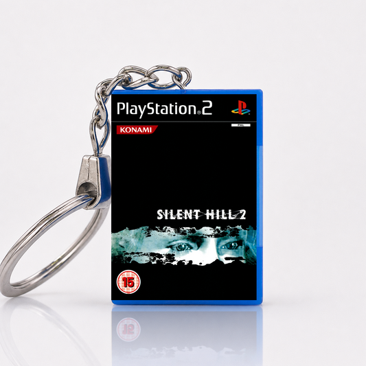 Silent Hill 2 - PS2 Miniatur Spielhülle Schlüsselanhänger