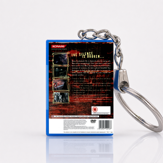 Silent Hill 2 - PS2 Miniatur Spielhülle Schlüsselanhänger