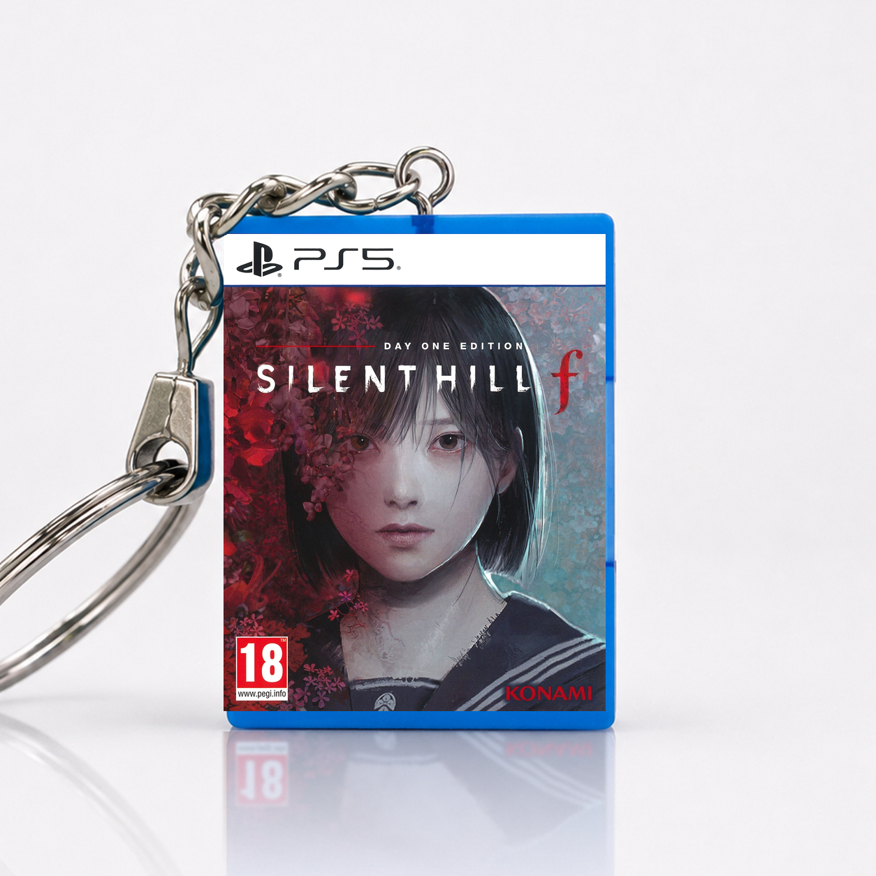Silent Hill f - PS5 Miniatur Spielhülle Schlüsselanhänger