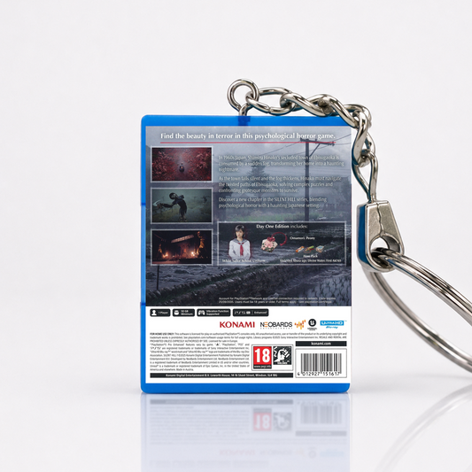 Silent Hill f - PS5 Miniatur Spielhülle Schlüsselanhänger