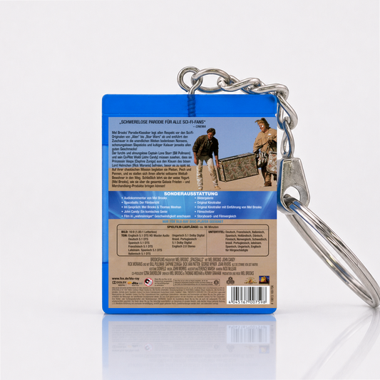 Spaceballs - Movie Miniature Blu-Ray Case Keychain