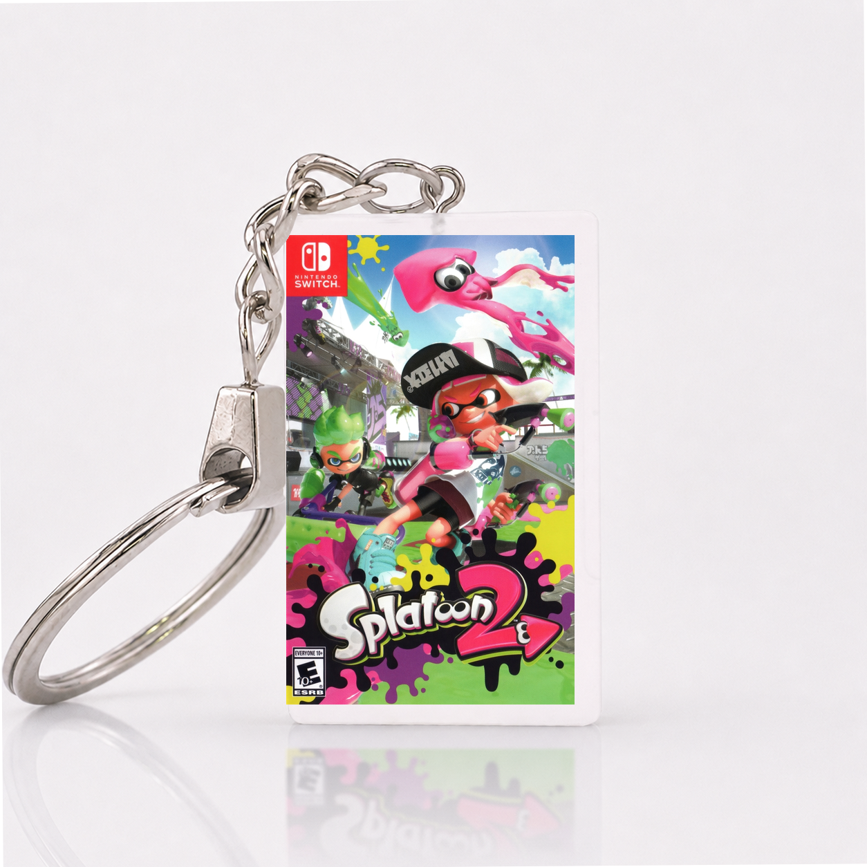 Splatoon 2 - Switch Miniatur Spielhülle Schlüsselanhänger