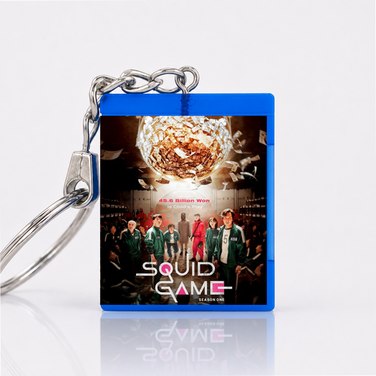 Squid Game - Series Miniature Blu-Ray Case Keychain