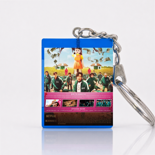 Squid Game - Series Miniature Blu-Ray Case Keychain