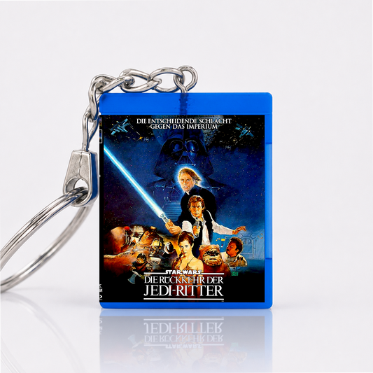 Star Wars: Return of the Jedi - Movie Miniature Blu-Ray Case Keychain
