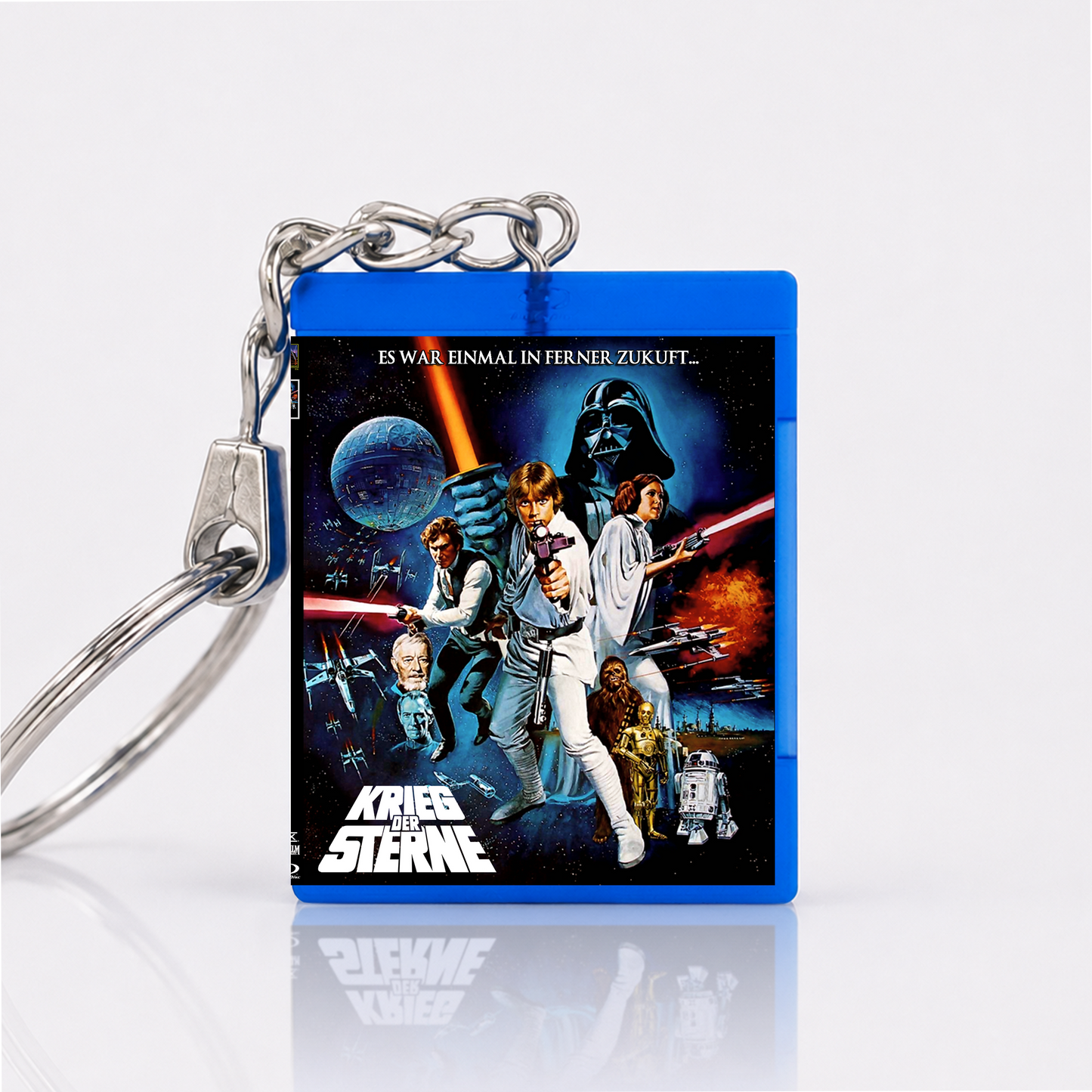 Star Wars: A New Hope - Movie Miniature Blu-Ray Case Keychain