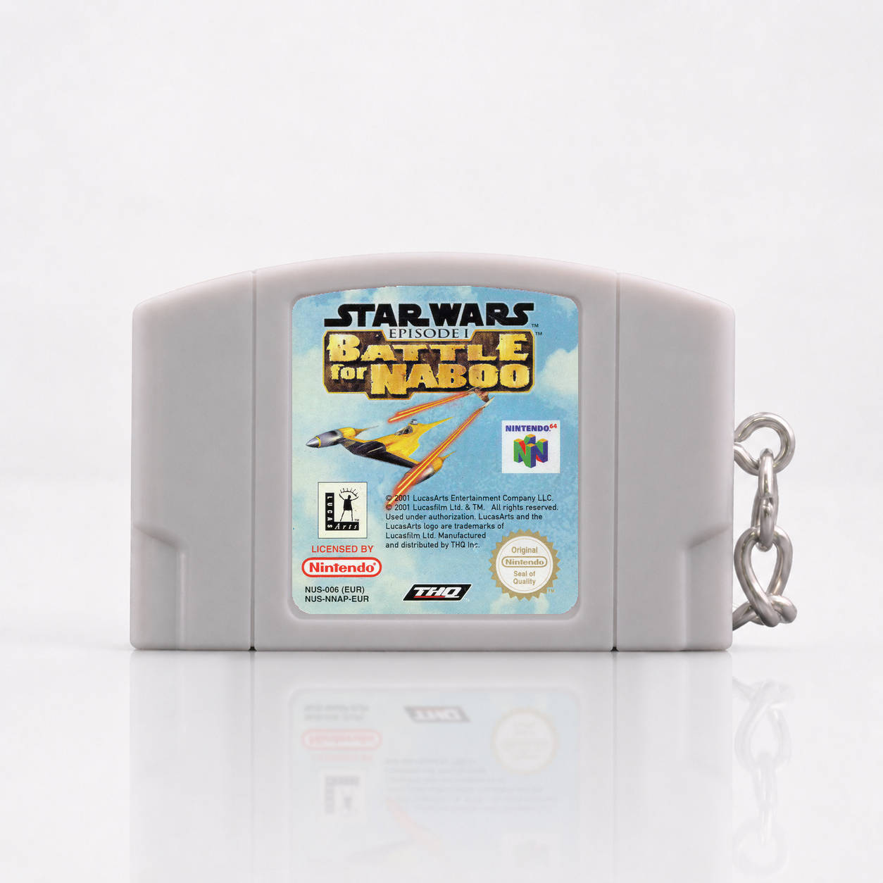MASTER - N64 Mini Cartridge Keychain