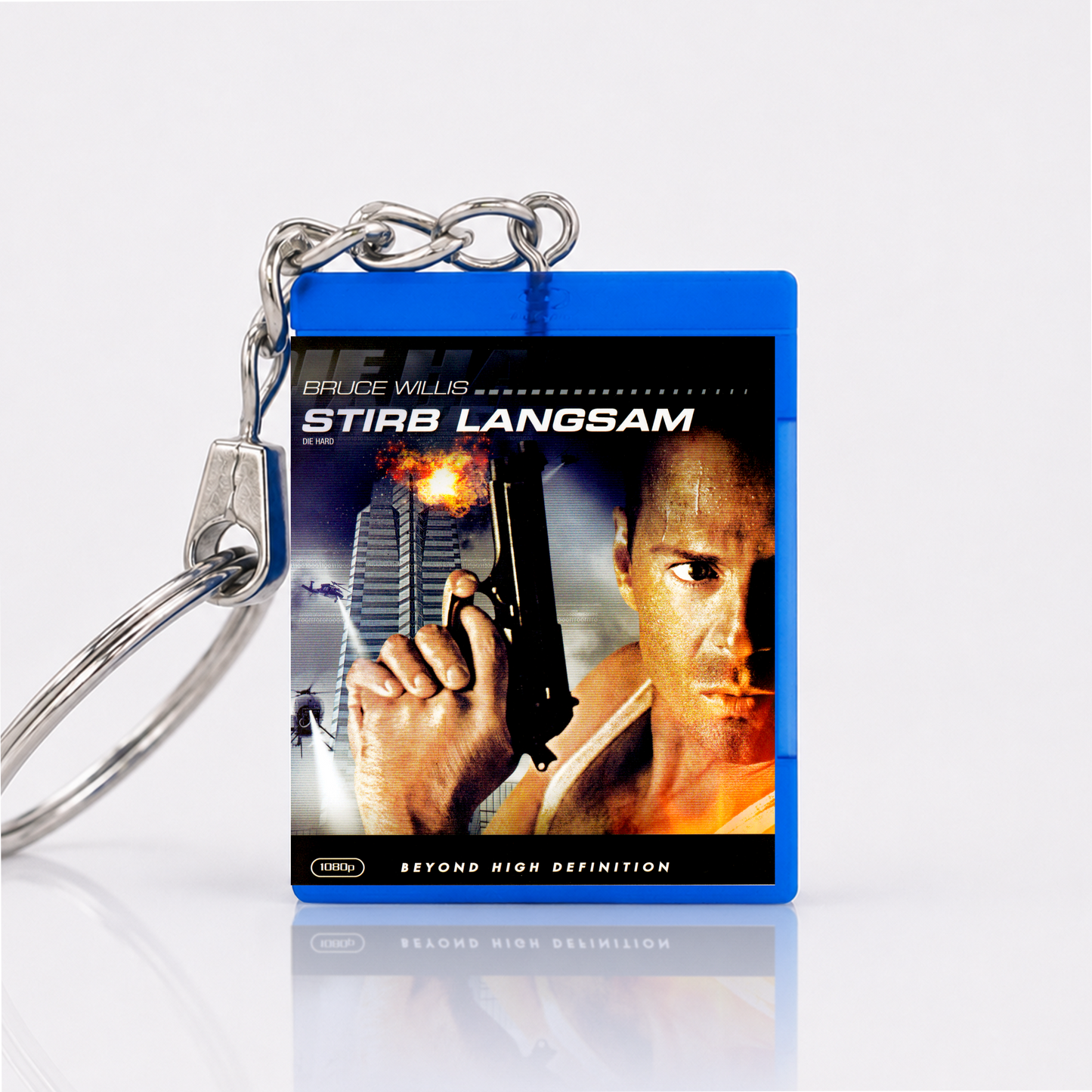 Stirb langsam - Film Miniatur Blu-Ray Hülle Schlüsselanhänger