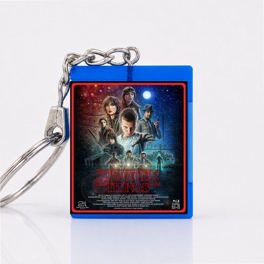 Stranger Things - Series Miniature Blu-Ray Case Keychain