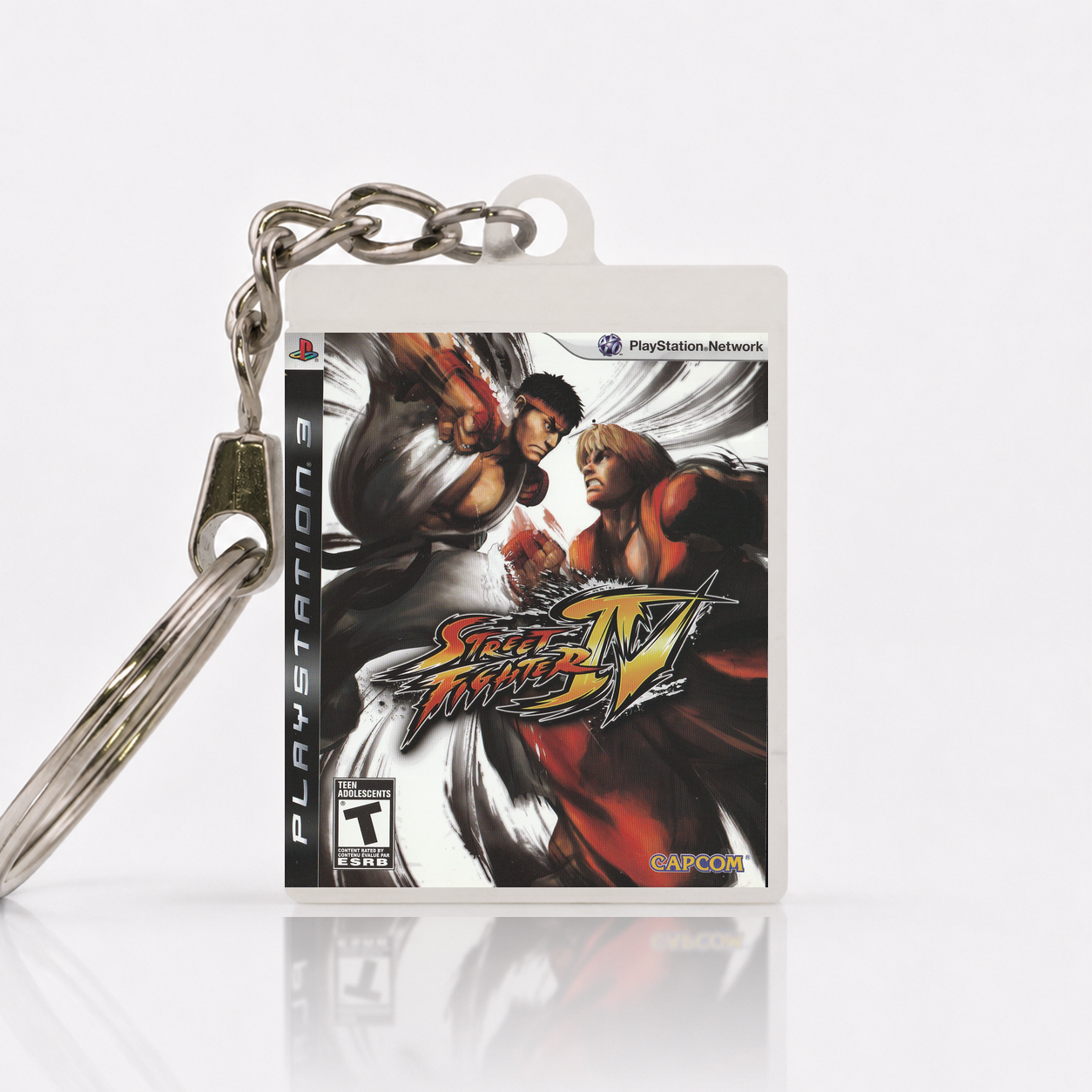 Street Fighter IV - PS3 Miniatur Spielhülle Schlüsselanhänger