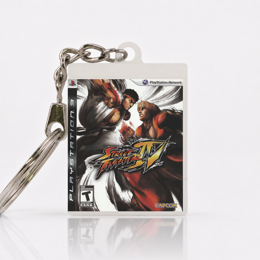 Street Fighter IV - PS3 Miniatur Spielhülle Schlüsselanhänger