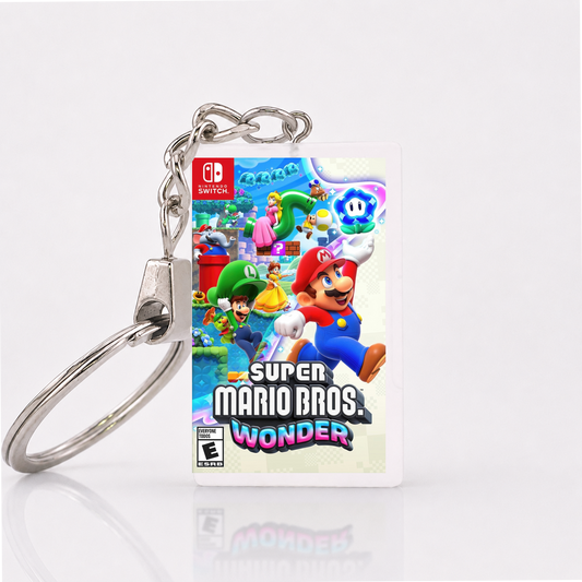 Super Mario Bros. Wonder - Switch Miniatur Spielhülle Schlüsselanhänger