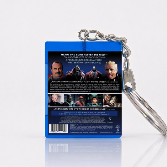 Super Mario Bros. Movie - Mini Blu-Ray Case Keychain