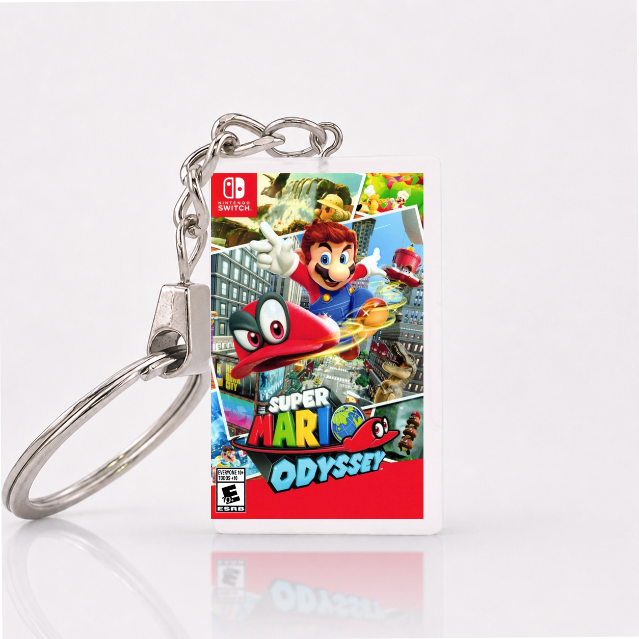 Super Mario Odyssey - Switch Miniature Game Case Keychain