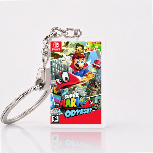 Super Mario Odyssey - Switch Miniatur Spielhülle Schlüsselanhänger