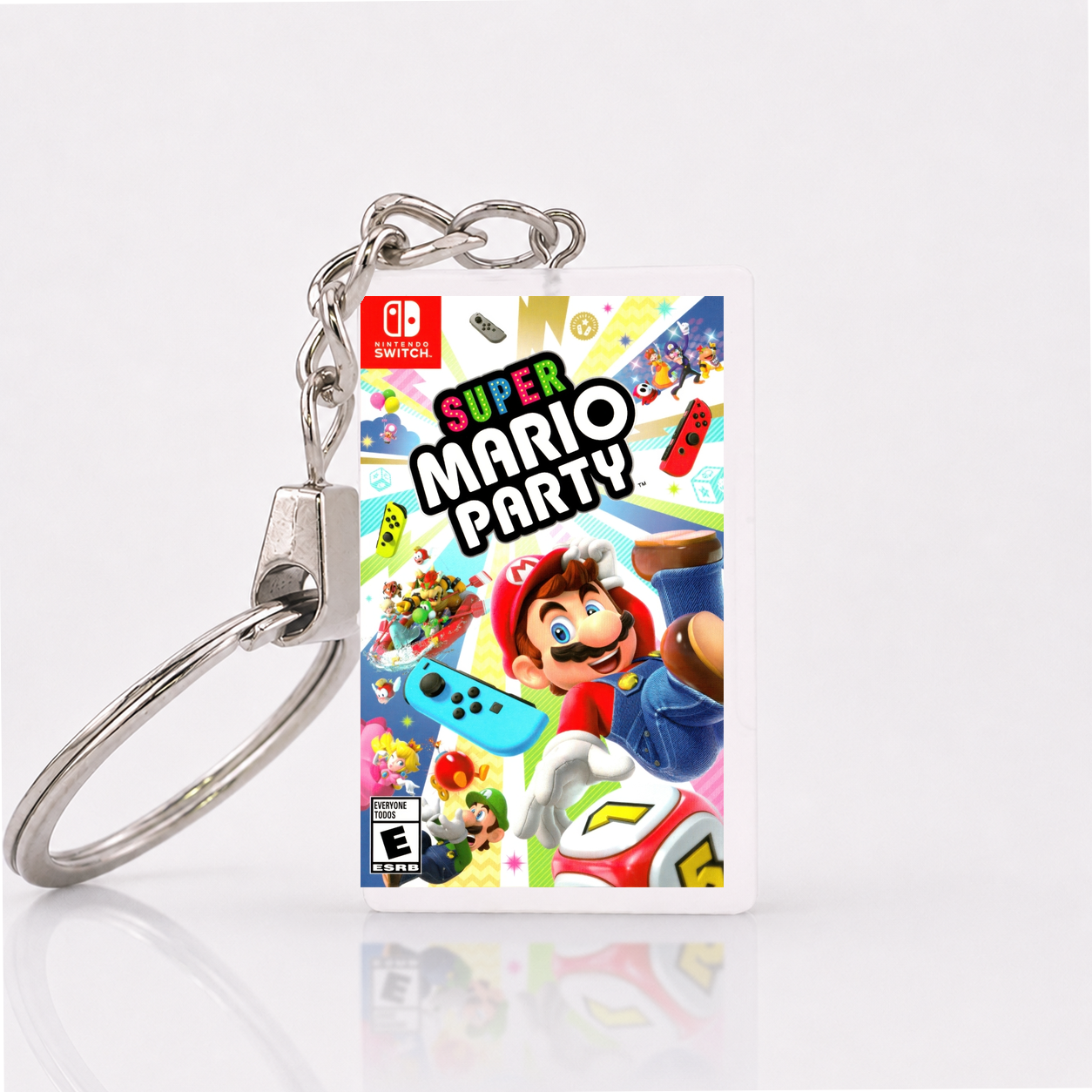 Super Mario Party - Switch Miniature Game Case Keychain
