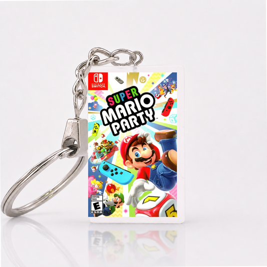 Super Mario Party - Switch Miniatur Spielhülle Schlüsselanhänger