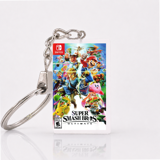 Super Smash Bros: Ultimate - Switch Miniatur Spielhülle Schlüsselanhänger